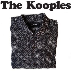 THÉ KOOPLES skull pattern shirt